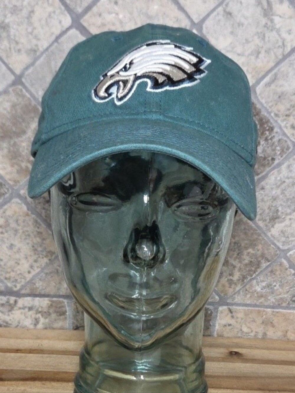 NFL Philadelphia Eagles New Era 9Twenty Adjustable Hat Cap One Size Green